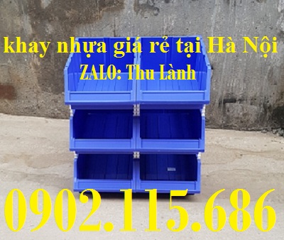 Khay vát, khay linh kiện H17, khay nhựa vát