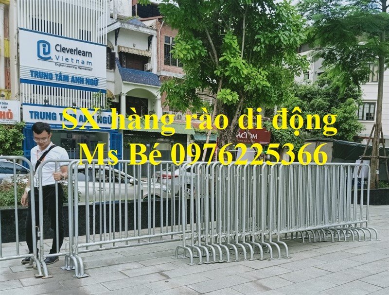 Chuyên sản xuất gia công hàng rào di động,hàng rào chắn đám đông