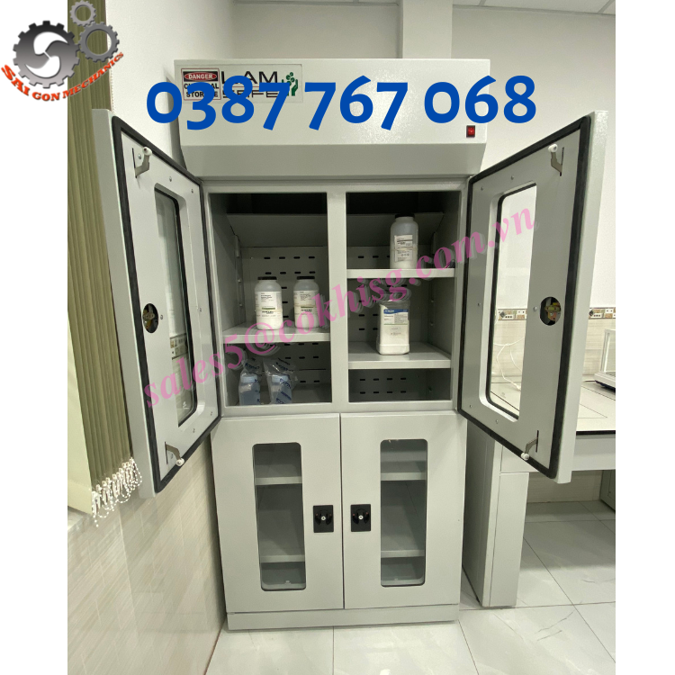 TỦ ĐỰNG HÓA CHẤT CÓ LỌC HẤP THU