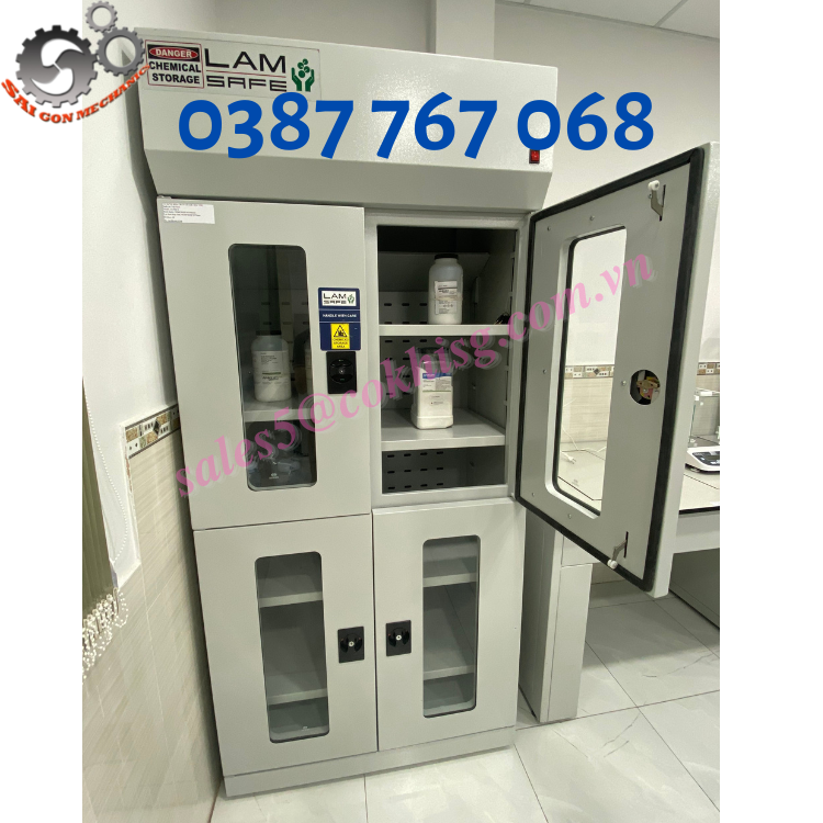 TỦ ĐỰNG HÓA CHẤT CÓ LỌC HẤP THU