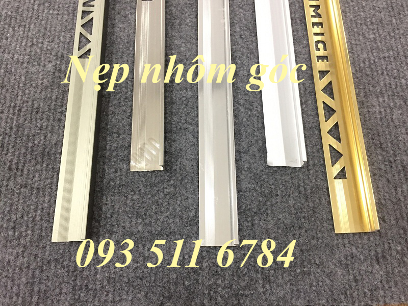 Vật liệu trang trí nội thất Nẹp Inox V Nẹp U Inox nhôm
