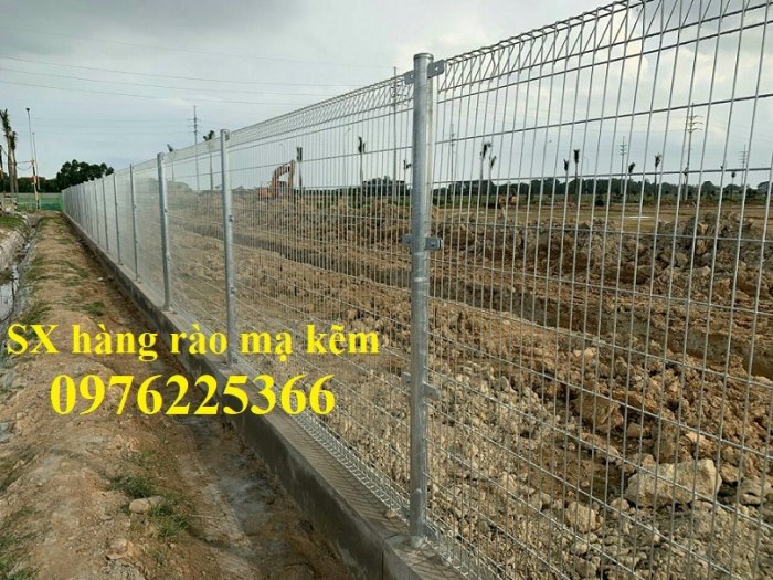 Hàng rào sơn tĩnh điện ,hàng rào lưới thép hàn mạ kẽm