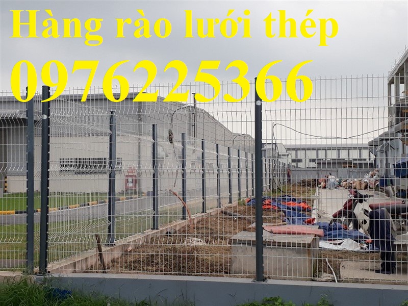 Hàng rào sơn tĩnh điện ,hàng rào lưới thép hàn mạ kẽm