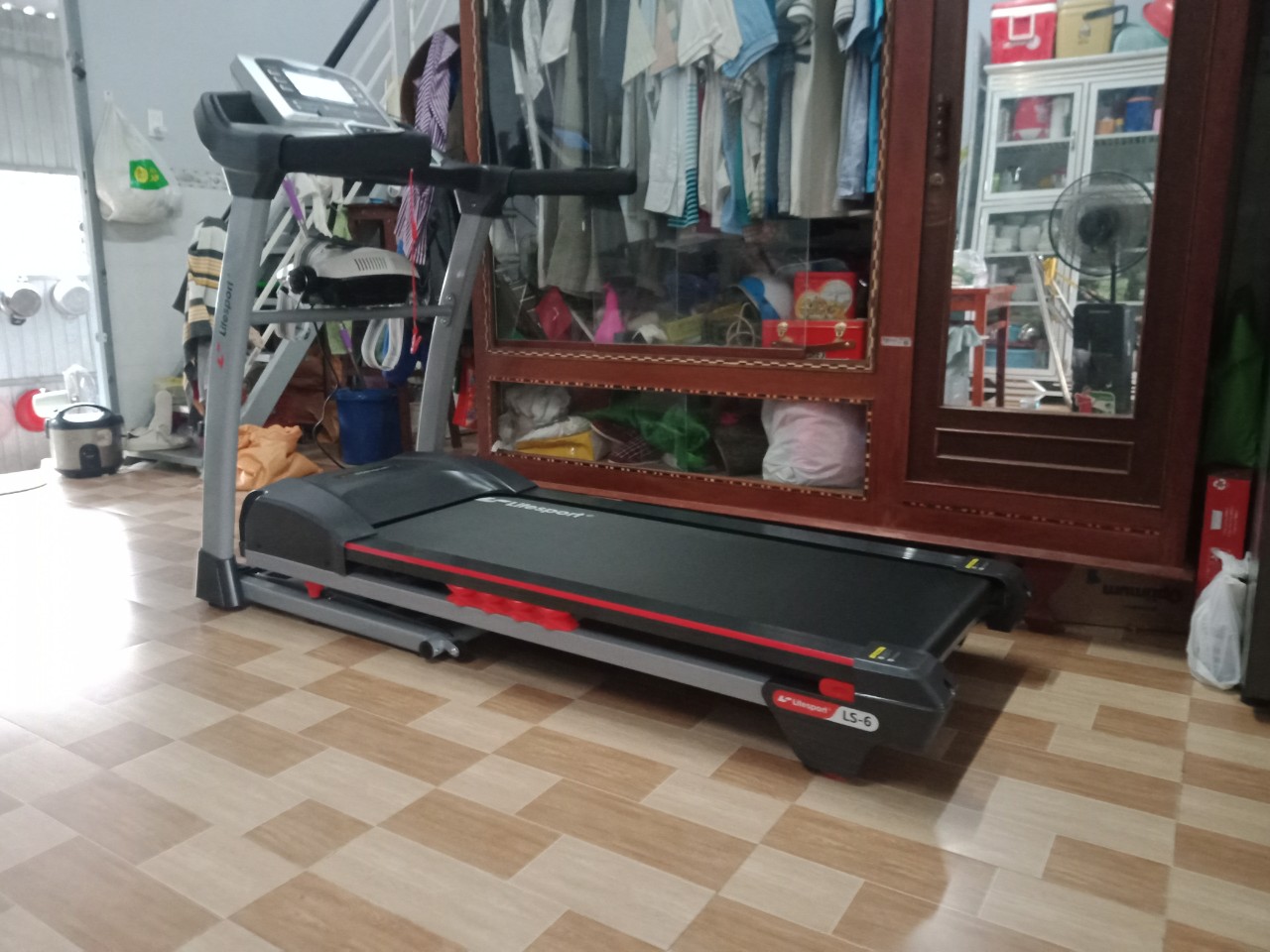 MÁY CHẠY BỘ LIFESPORT LS-6 TẬP HĂNG SAY CÓ NGAY DÁNG ĐẸP
