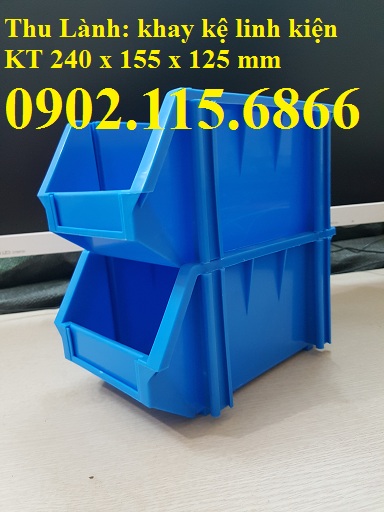 khay chống tầng có tắc kê, khay linh kiện chống tầng