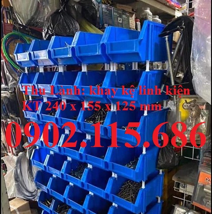 khay chống tầng có tắc kê, khay linh kiện chống tầng