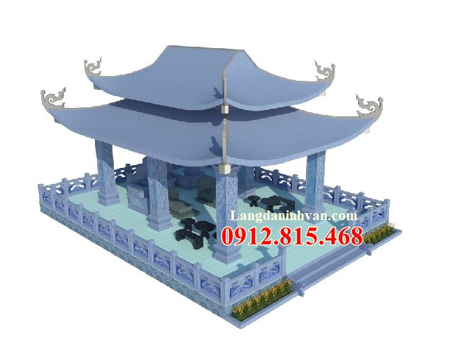 Hình ảnh 5+ Mẫu nhà mồ miền tây thiết kế đẹp - Nhà mồ Miền Tây