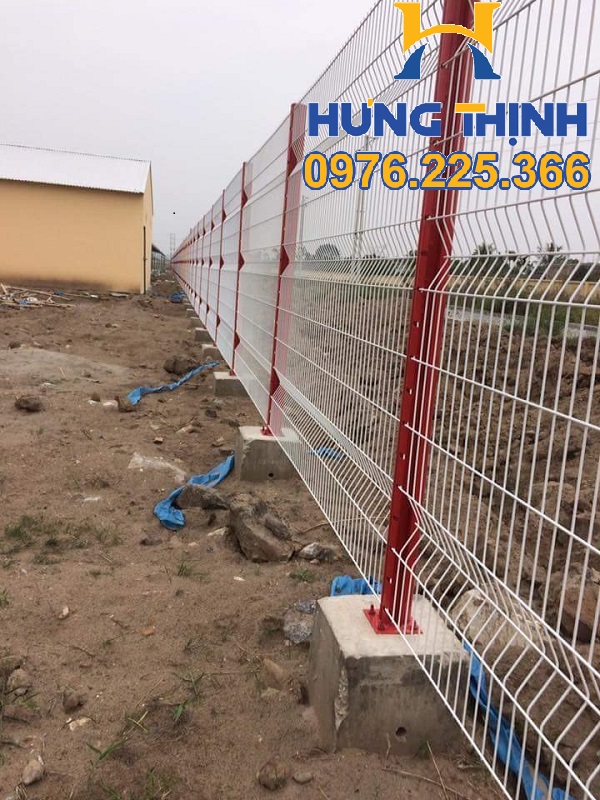 Hàng rào chấn sóng trên thân-Những mẫu hàng rào đep ,giá tốt