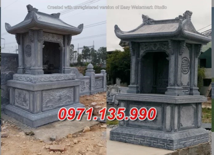 Mẫu miếu thờ bằng đá đẹp bán tại Tiền Giang