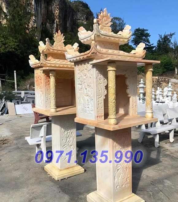 Mẫu miếu thờ bằng đá đẹp bán tại Tiền Giang