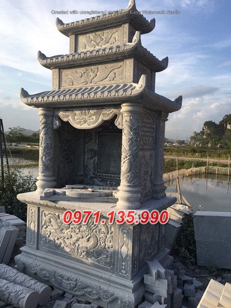 Mẫu Miếu thờ bằng đá đẹp bán tại Kiên Giang