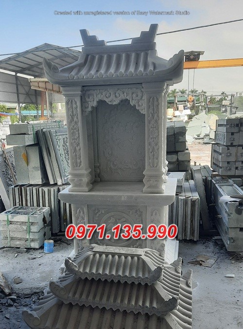 Mẫu cây hương bằng đá đẹp bán tại Bạc Liêu