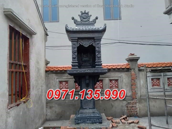 Mẫu cây hương bằng đá đẹp bán tại Bạc Liêu