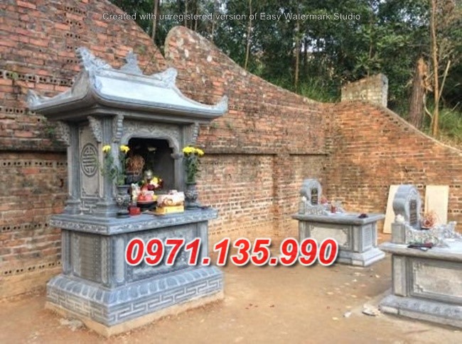 Mẫu miếu thờ bằng đá đẹp bán tại bình định 87