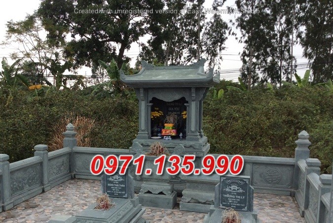 Mẫu miếu thờ bằng đá đẹp bán tại bình định 87