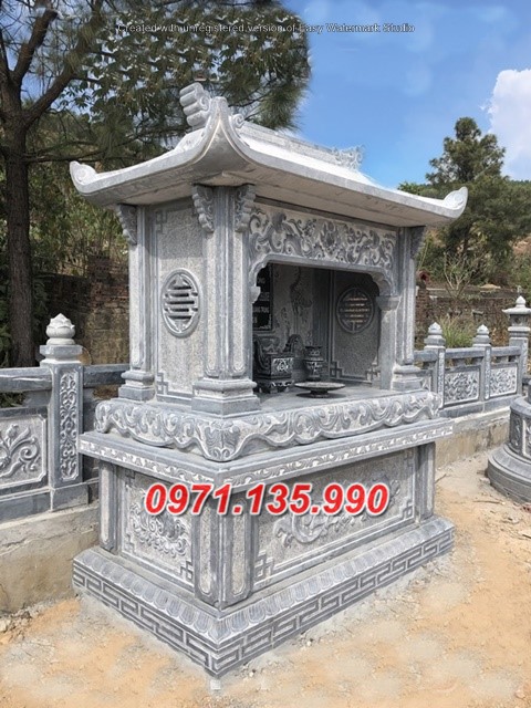 Mẫu miếu thờ bằng đá đẹp bán tại bình định 87