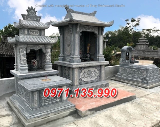 Mẫu miếu thờ bằng đá đẹp bán tại bình định 87