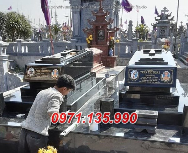 Mẫu mộ đá hoa cương đẹp bán tại sơn la - mộ đá graniter