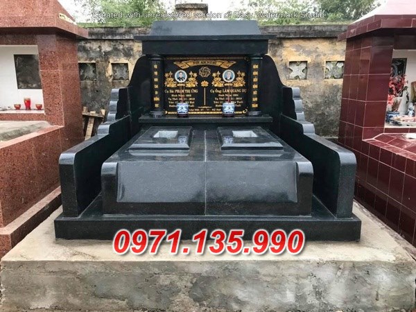 Mẫu mộ đá hoa cương đẹp bán tại sơn la - mộ đá graniter