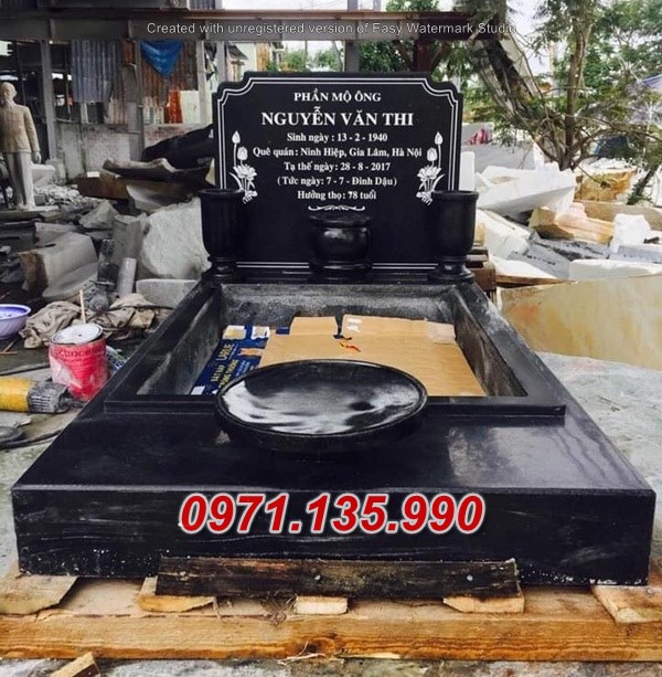 Mẫu mộ đá hoa cương đẹp bán tại sơn la - mộ đá graniter