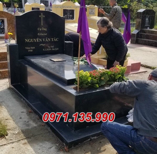 Mẫu mộ đá hoa cương đẹp bán tại sơn la - mộ đá graniter