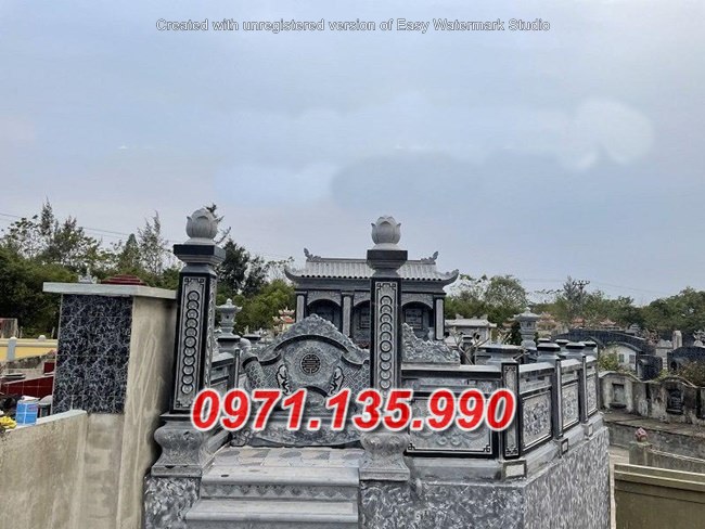 Mẫu nhà mồ để tro cốt bằng đá đẹp bán tại trà vinh - nghĩa trang đá