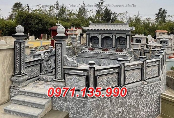 Mẫu nhà mồ để tro cốt bằng đá đẹp bán tại trà vinh - nghĩa trang đá