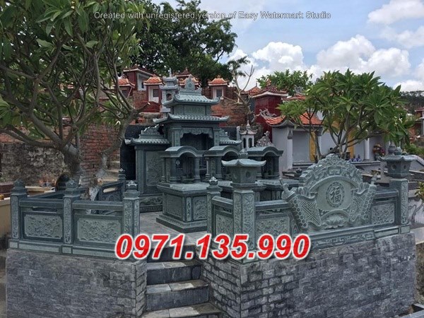 Mẫu nhà mồ để tro cốt bằng đá đẹp bán tại trà vinh - nghĩa trang đá