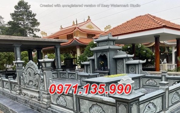 Mẫu nhà mồ để tro cốt bằng đá đẹp bán tại trà vinh - nghĩa trang đá