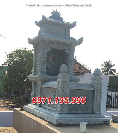 Mẫu mộ đá để tro cốt đẹp bán tại sóc trăng - mộ đá quây mộ đá chụp