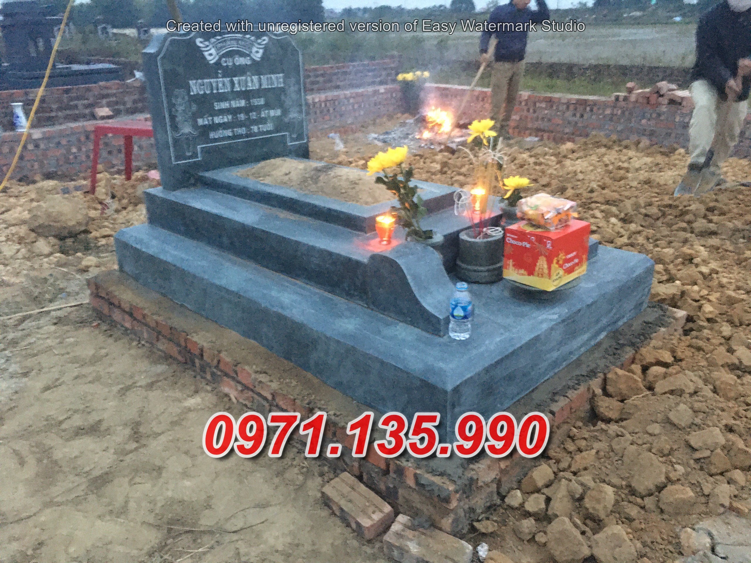 Mẫu mộ đá đơn giản để tro cốt đẹp bán đắk nông - mộ đá bán long an