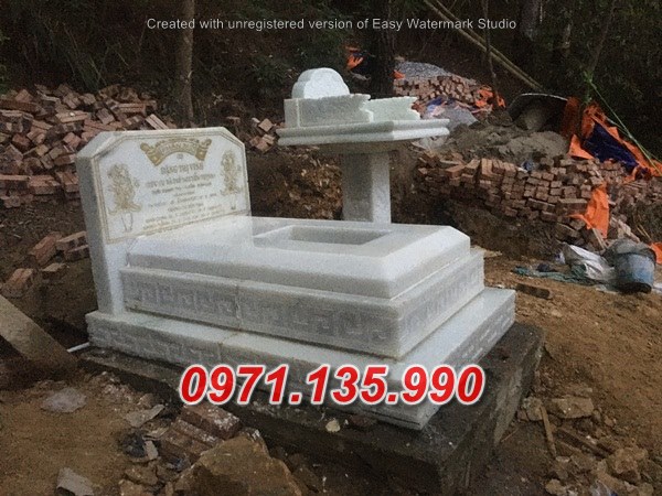 Mẫu mộ đá đơn giản để tro cốt đẹp bán đắk nông - mộ đá bán long an