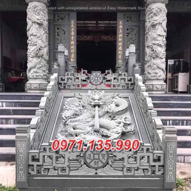 mẫu rồng đá chiếu rồng từ đường đẹp bán tại hà nội cao bằng bắc kạn