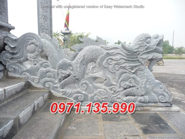 Mẫu rồng đá chiếu rồng nhà thờ từ đường đẹp bán kon tum đắk lắk