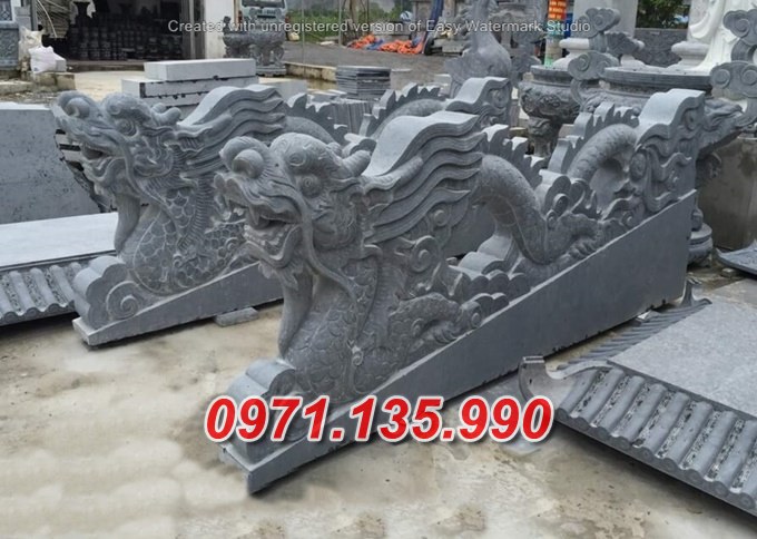 Mẫu rồng đá chiếu rồng nhà thờ từ đường đẹp bán kon tum đắk lắk