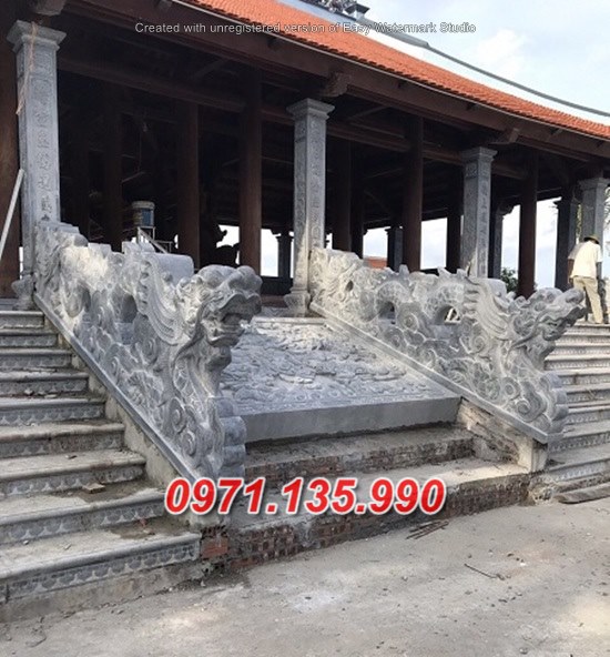 Mẫu rồng đá chiếu rồng nhà thờ từ đường đẹp bán kon tum đắk lắk