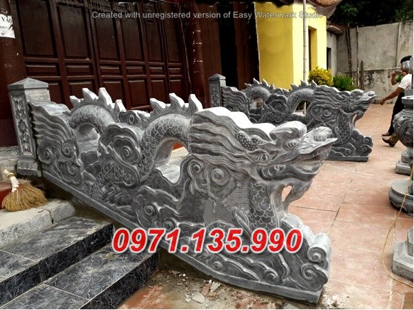 Mẫu rồng đá chiếu rồng nhà thờ từ đường đẹp bán sóc trăng tiền giang