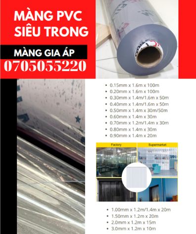 Nhà nhập khẩu màng nhựa PVC dẻo Thành Phố Hồ Chí Minh