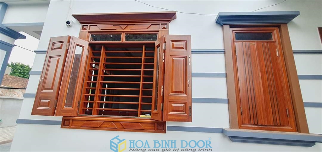 Báo Giá Cửa Thép Vân Gỗ Mẫu Mới Nhất 2023