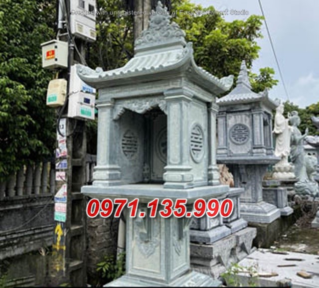 Mẫu cây hương đá thờ thần linh bán tại hà nội - thờ ngoài trời