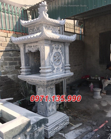 Mẫu cây hương đá thờ thần linh bán tại hà nội - thờ ngoài trời