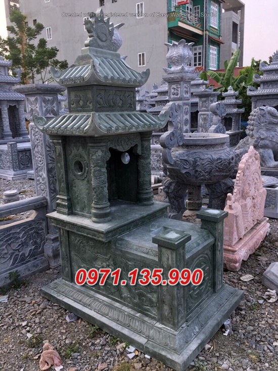 Mẫu mộ đá đẹp bán tại lạng sơn - mộ có mái không mái bán quảng nam
