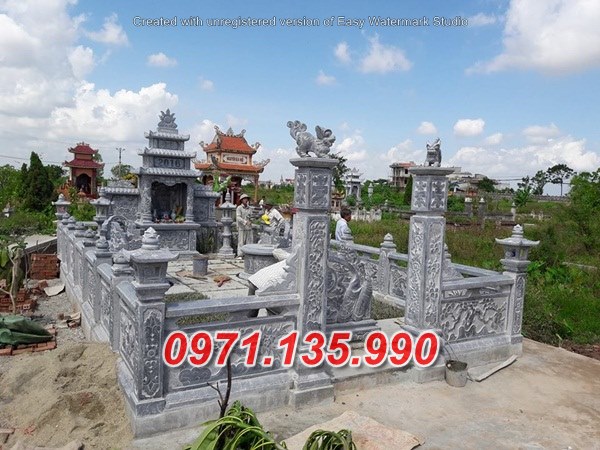 Mẫu nghĩa trang lăng mộ đá đẹp bán tại nghệ an nhà mồ gia tộc dòng họ