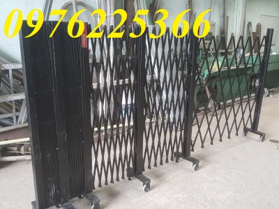 Hàng rào xếp kéo tay theo yêu cầu -Hàng rào xếp di động