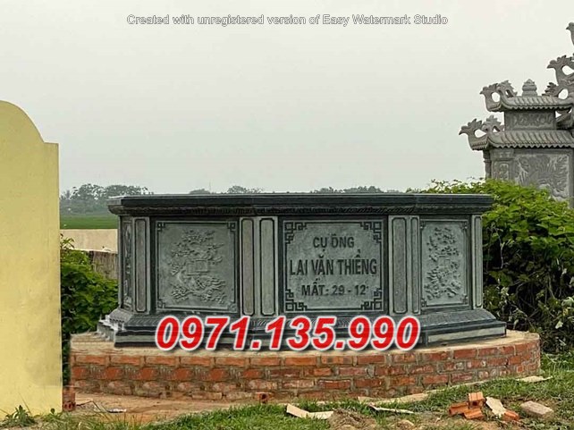 Mẫu mộ đá tròn đẹp bán tại lâm đồng tp hcm sài gòn - lục lăng bằng đá