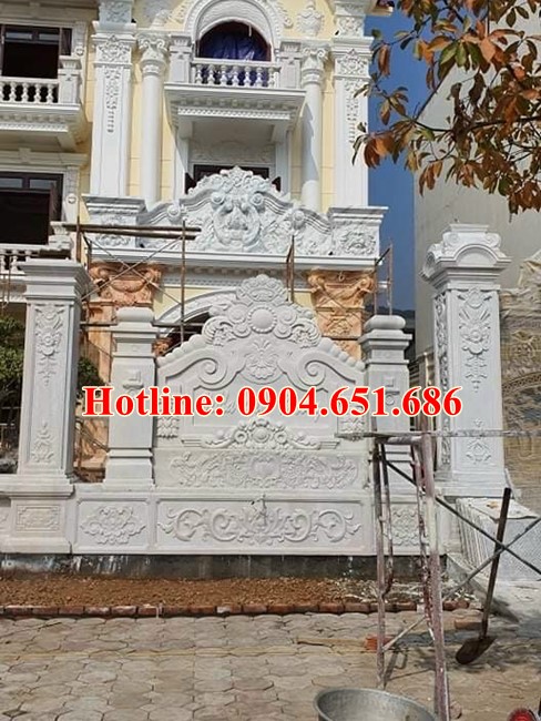 Cột đá đẹp chi biệt thự nhà phố - Mẫu cột đá lan can, cột cổng