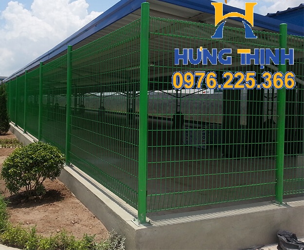 Hàng rào ngăn kho.vách lưới ngăn kho,hàng rào lưới thép