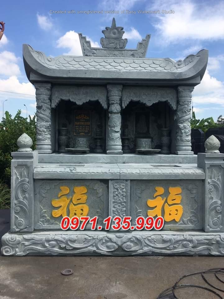 Mẫu mộ đá đơn giản để tro cốt đẹp bán thái nguyên phú thọ tuyên quang