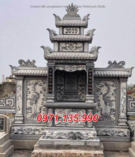 Mẫu lăng mộ đá đẹp bán tại bến tre cà mau cần thơ am miếu