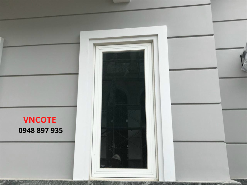 Nẹp nhựa chỉ âm tường GL-20,  L=2m/thanh